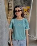 Weekend Contrast Tee (Free size)
