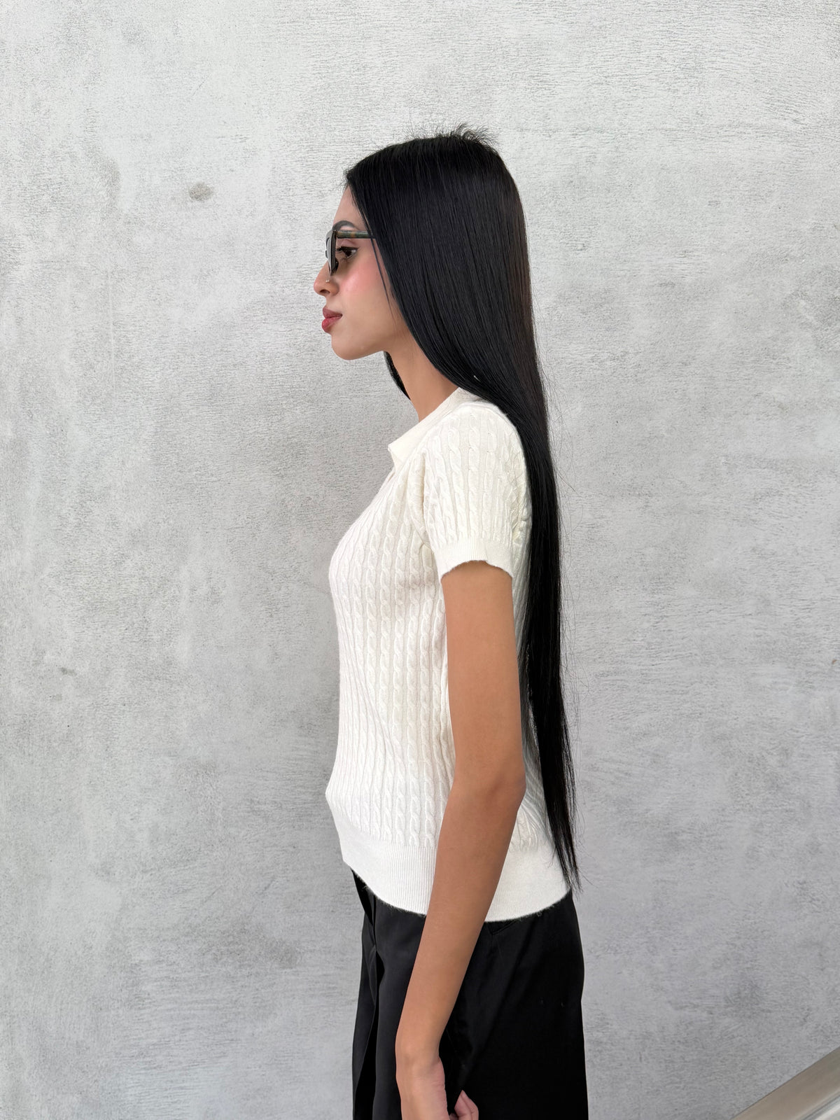 Ribbed shirt