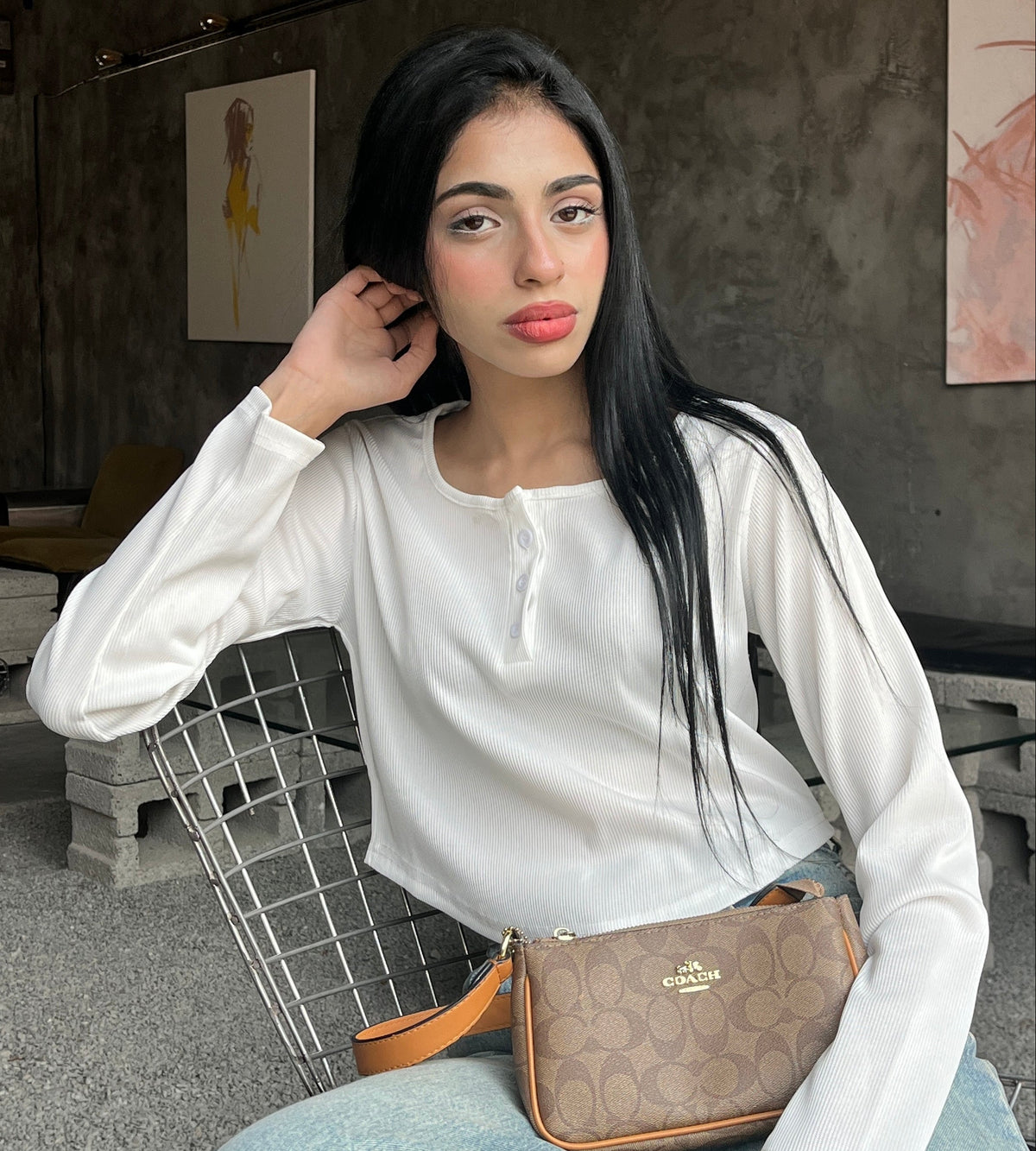 Everyday Henley Top