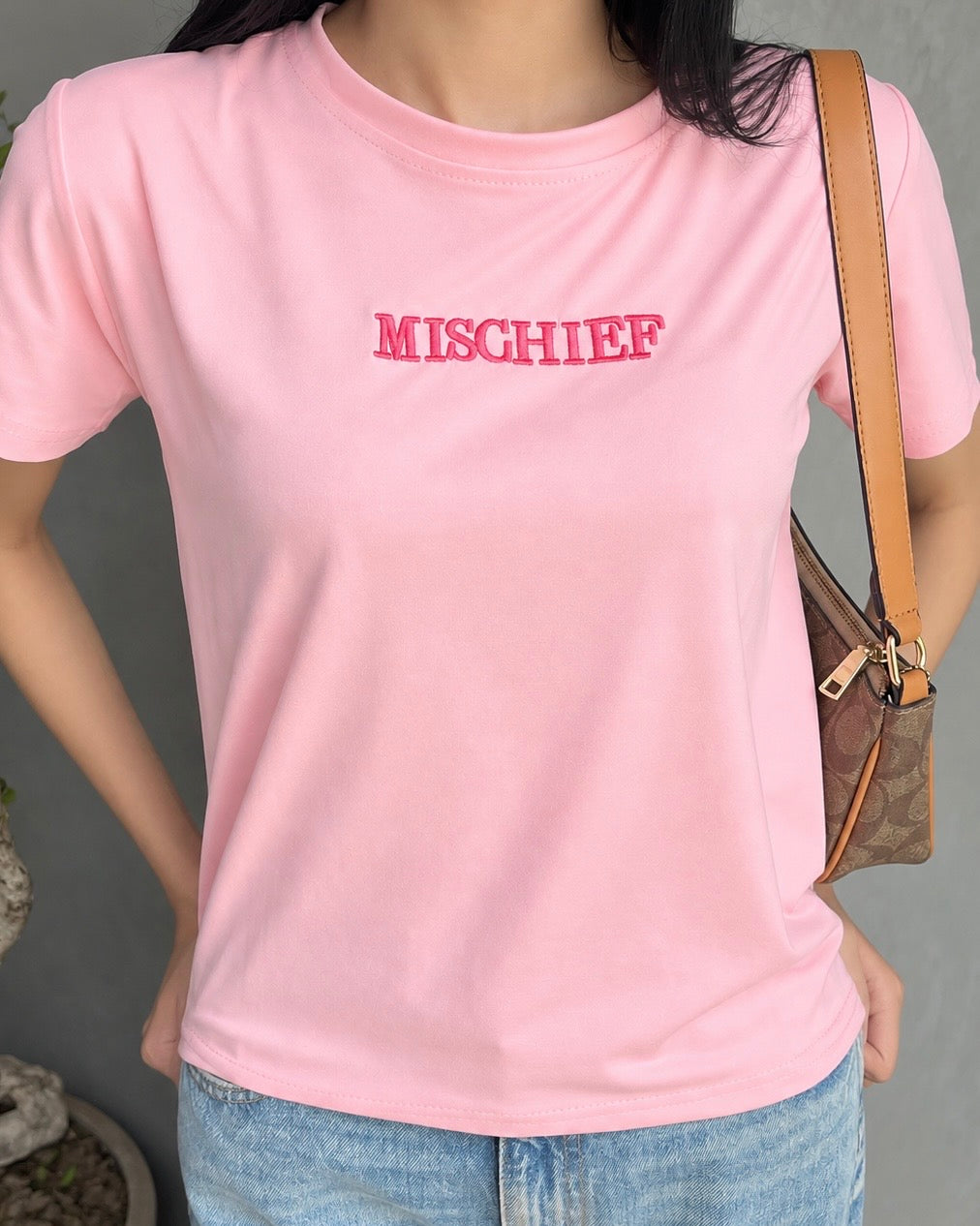 Muse Embroidered Tee