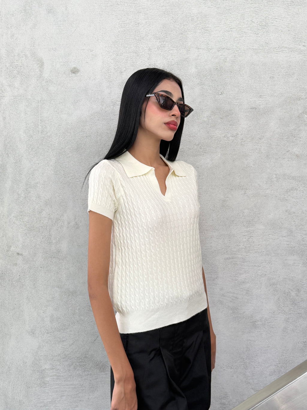 Ribbed shirt