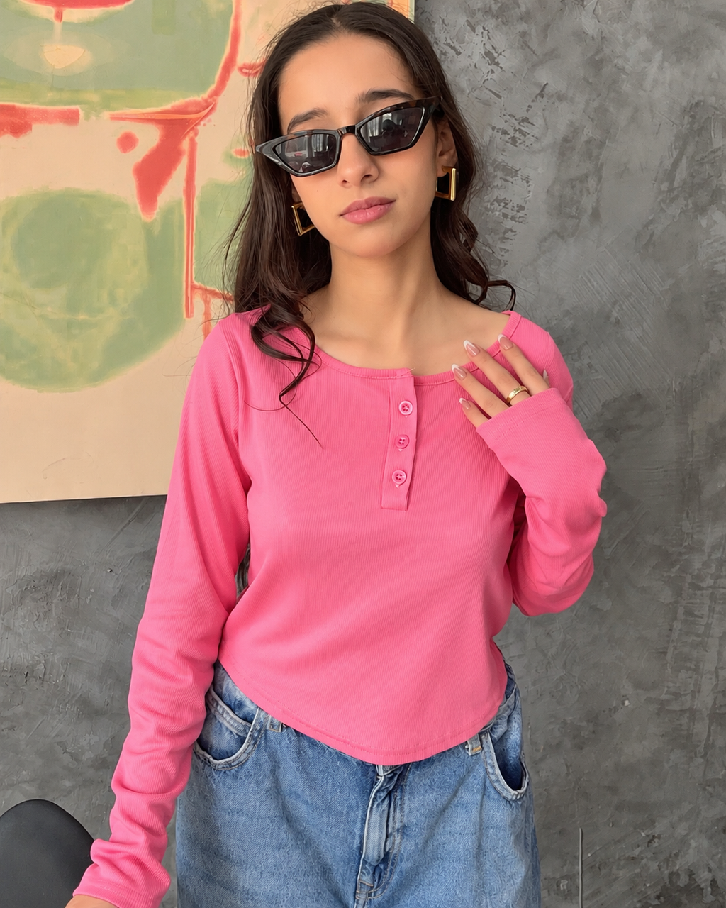 Everyday Henley Top