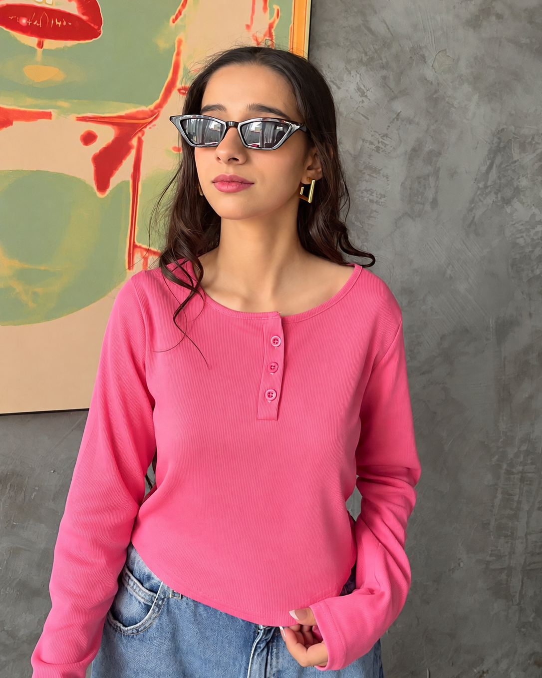 Everyday Henley Top
