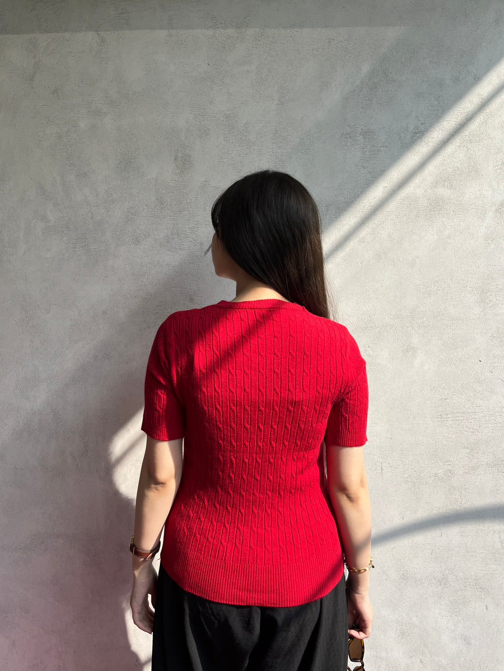 Ribbed shirt