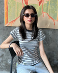 Contrast tee