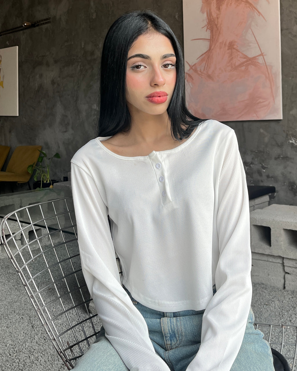 Everyday Henley Top