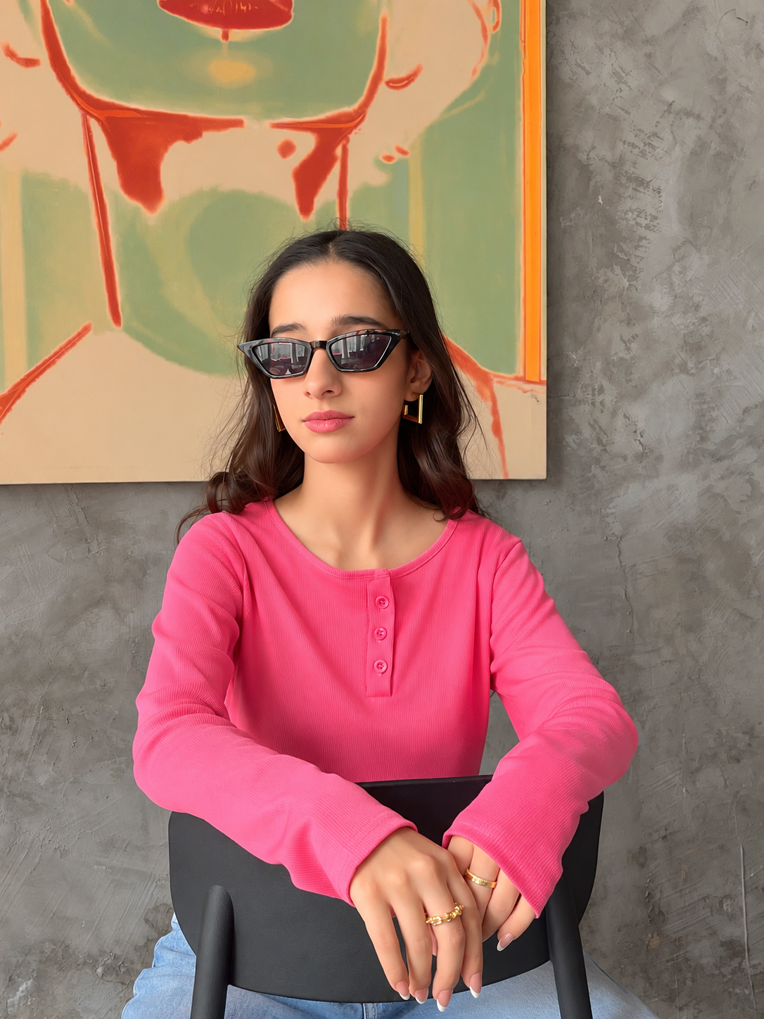 Everyday Henley Top