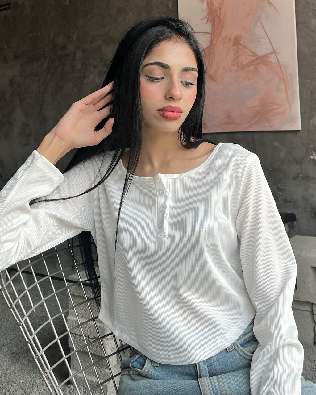 Everyday Henley Top
