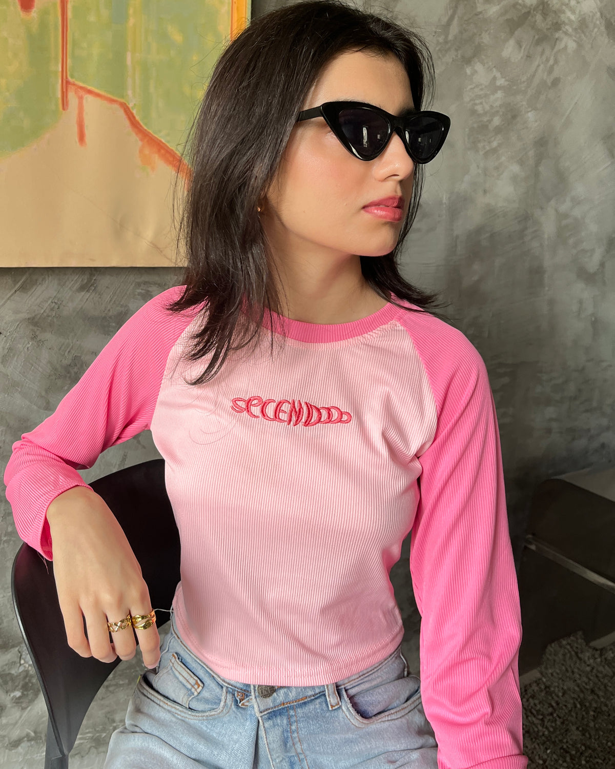 Raglan Knit Top