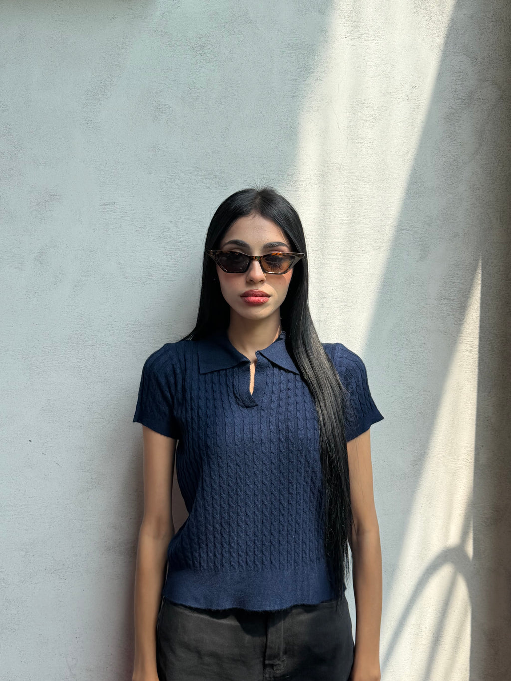 Ribbed shirt