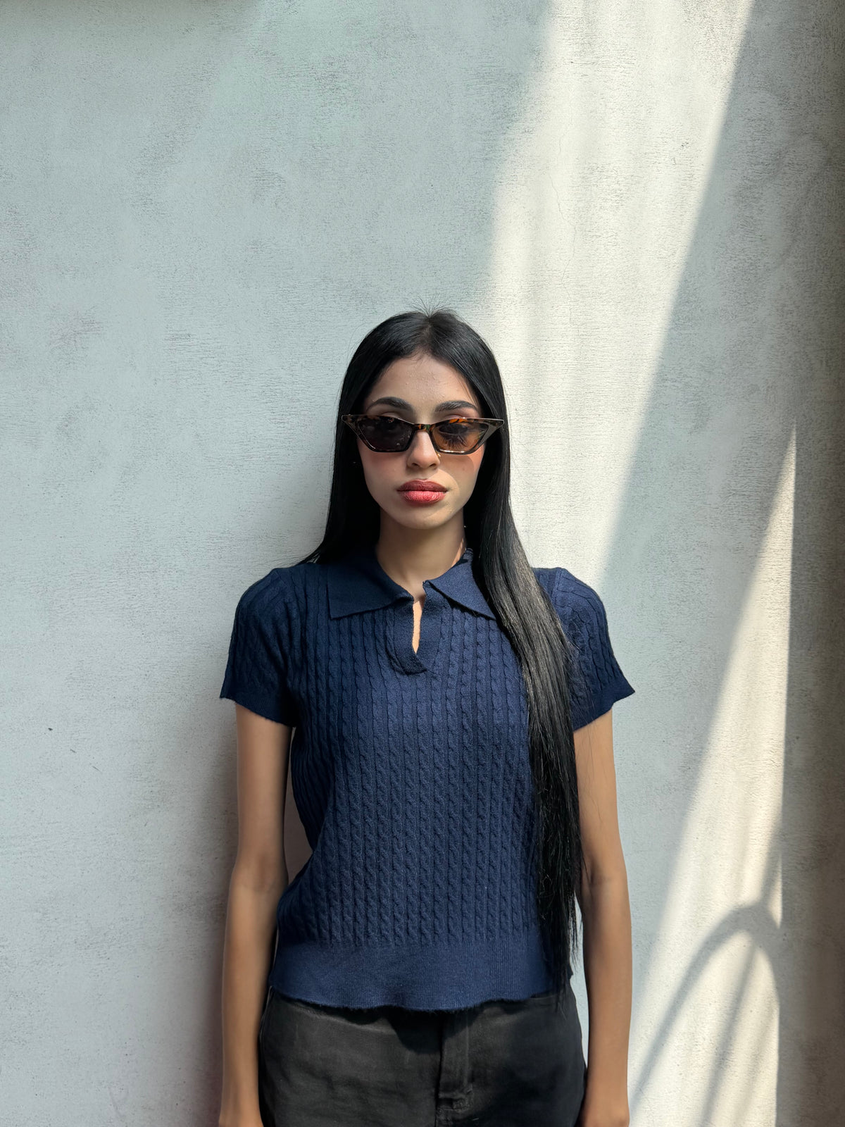 Ribbed shirt