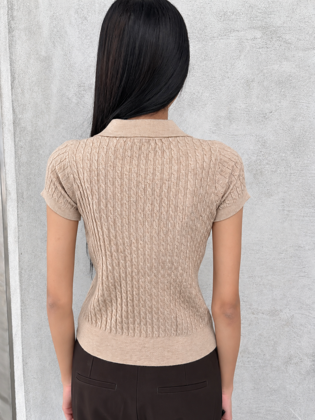 Ribbed shirt