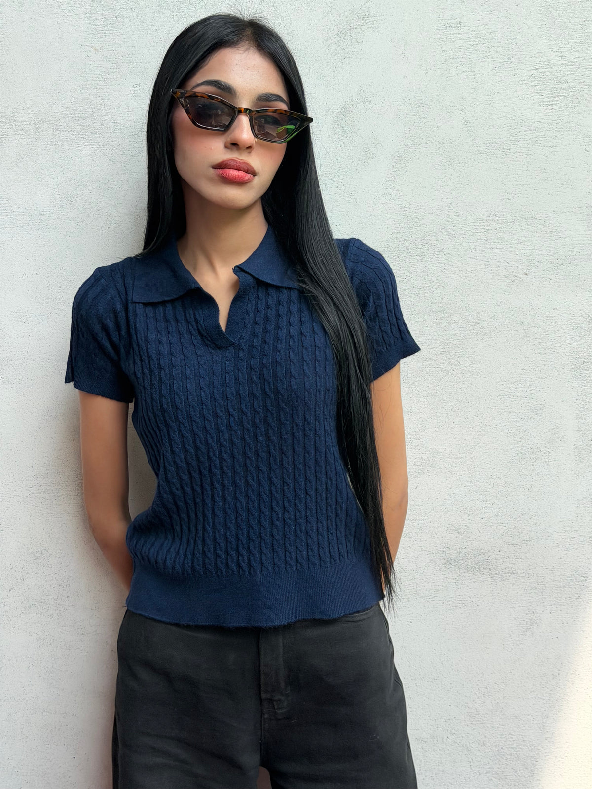 Ribbed shirt