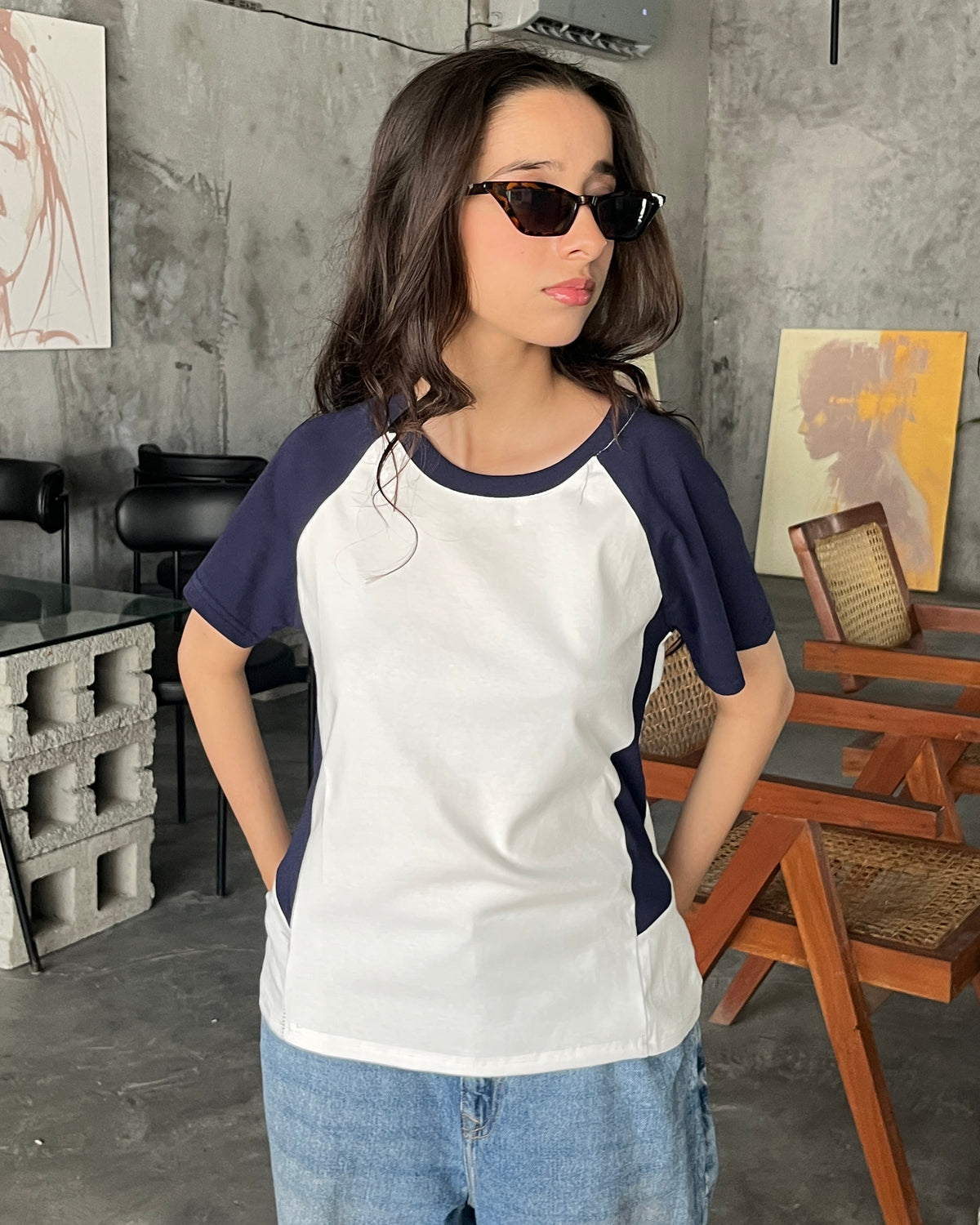 Contour Contrast Tee