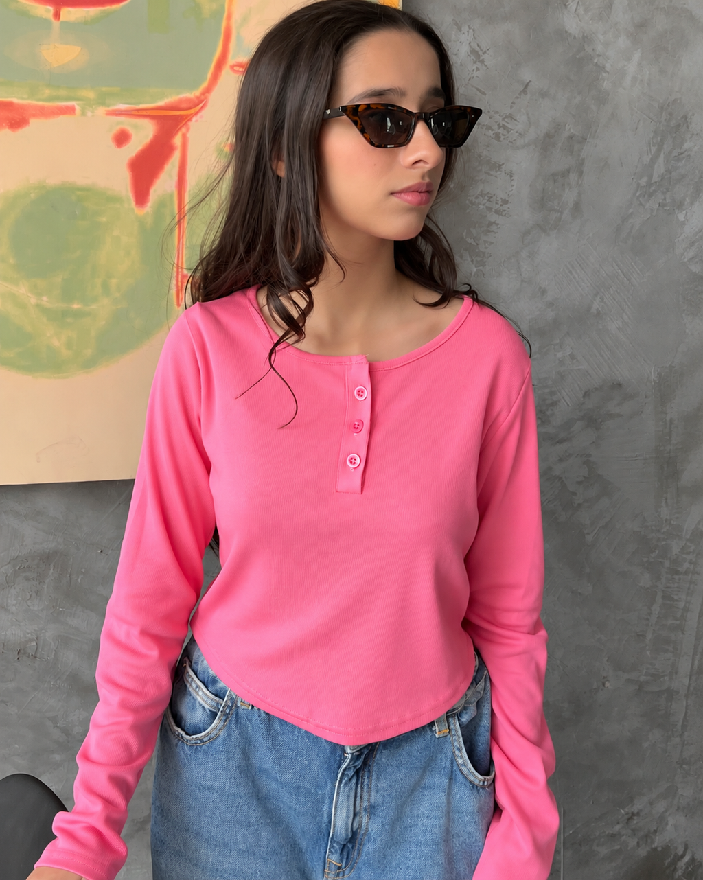 Everyday Henley Top