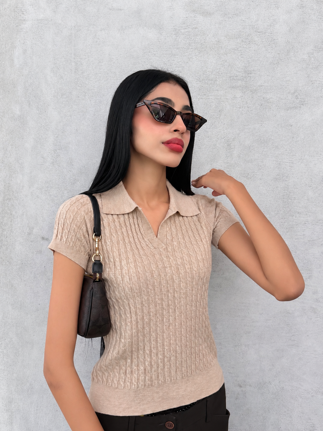 Ribbed shirt