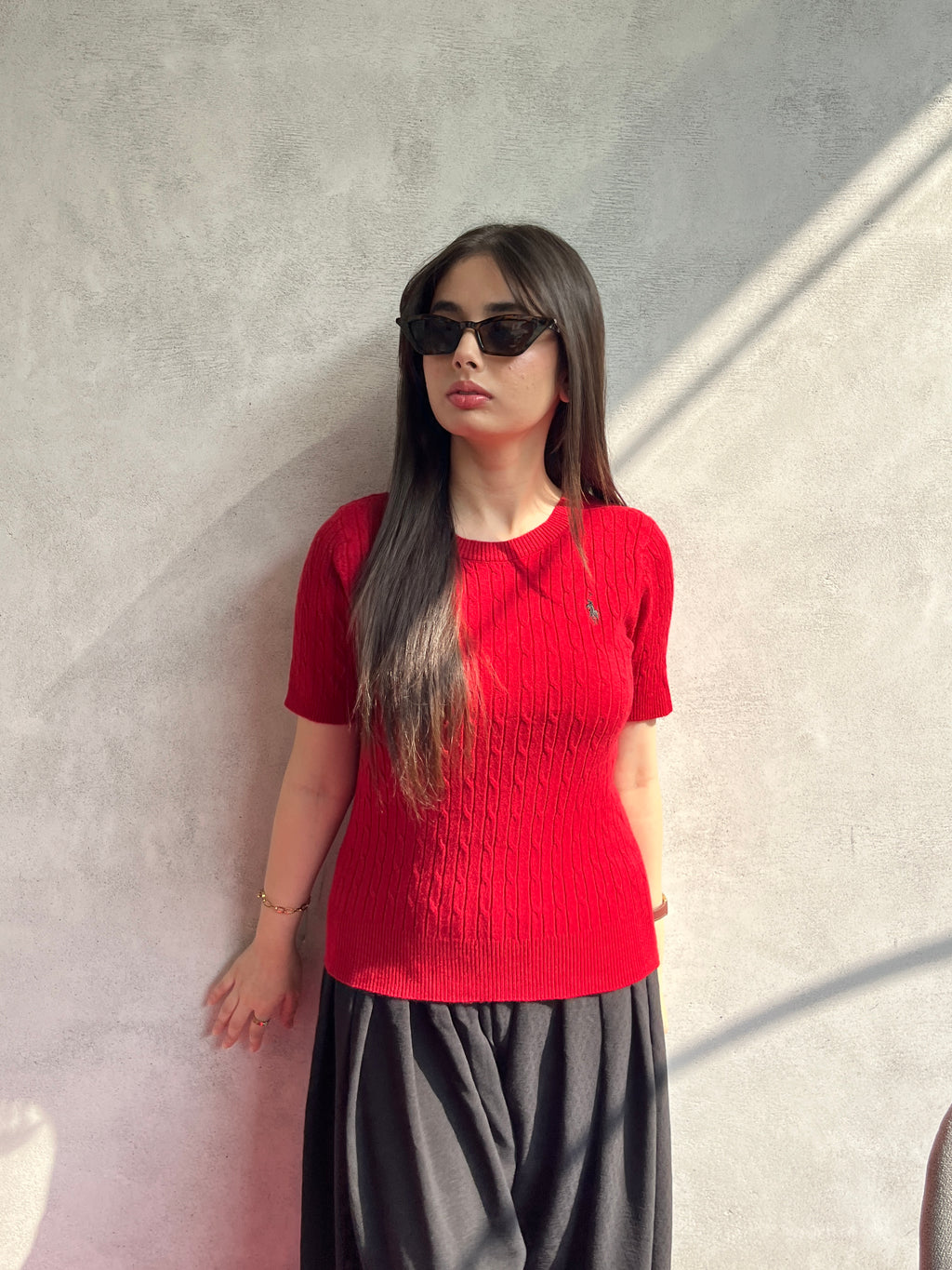 Ribbed shirt