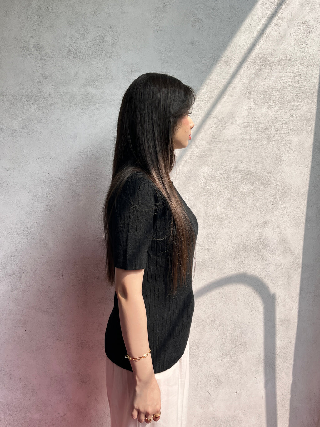 Ribbed shirt
