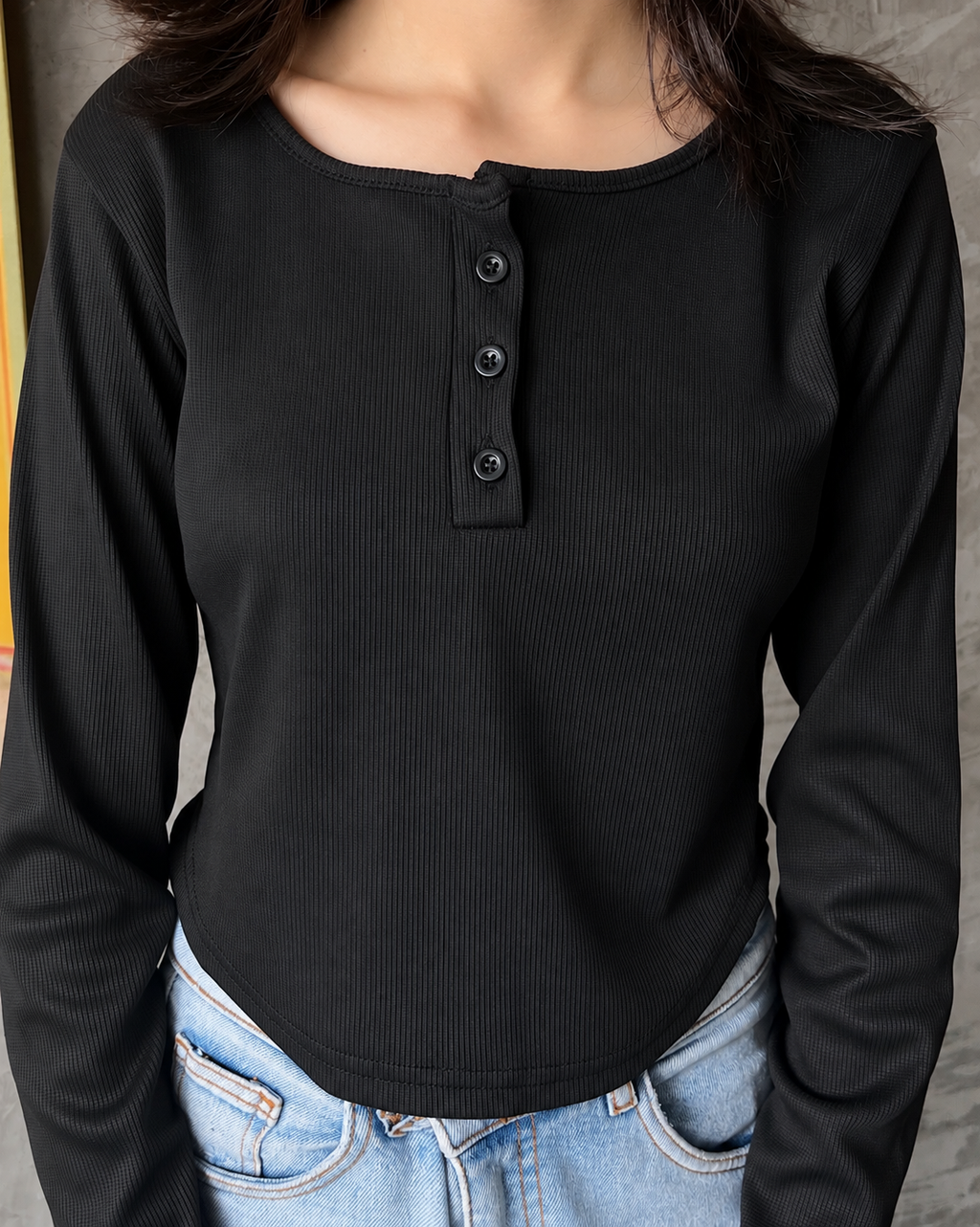 Everyday Henley Top