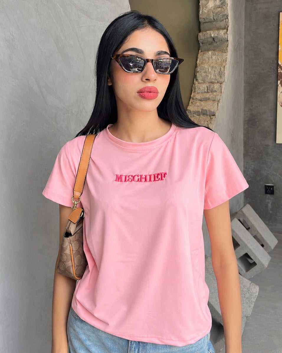 Muse Embroidered Tee